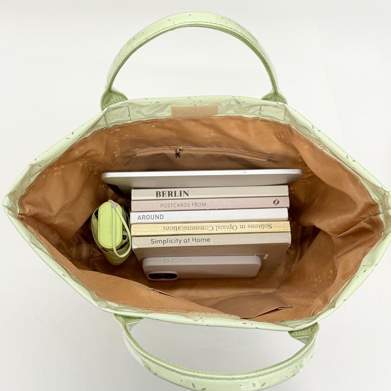 Large Capacity Transparent PVC Waterproof Tote Bag Women Commuter Handbag