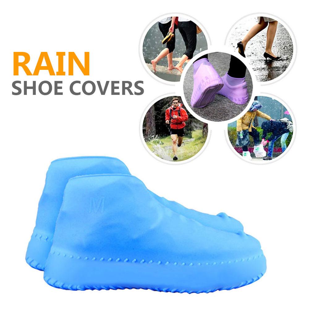 Boots Waterproof Shoe Cover Silicone Material Unisex Shoes Protectors Rain Boots for Indoor Outdoor Rainy Days Reusable