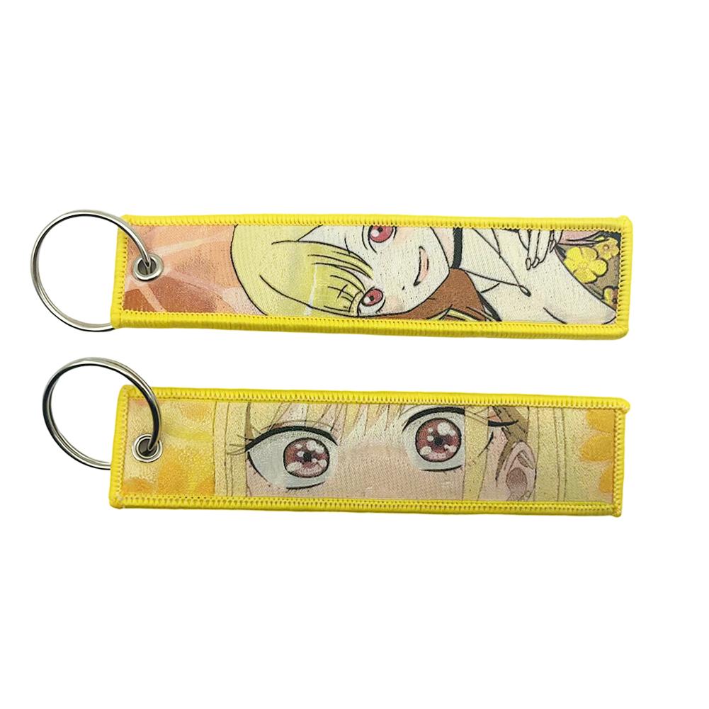 Anime Schloss Schlüsselanhänger Fan Geschenke Jet Tags Stickerei Schlüsselanhänger Niedlicher Auto Anhänger Schlüsselanhänger Schmuckstück Tasche Geldbörse Anhänger Zubehör Geschenke
