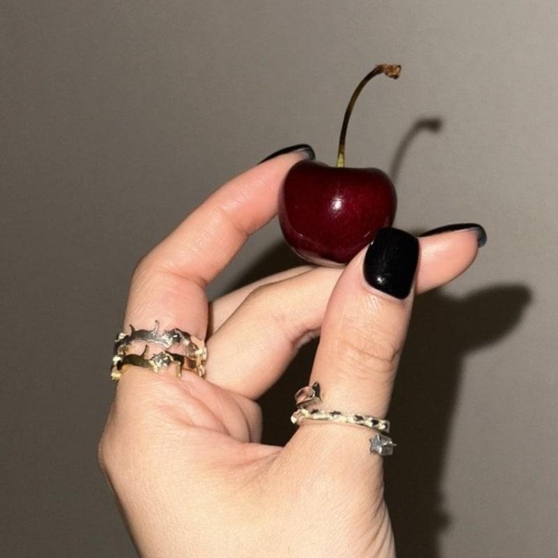 cerofar GALLOP RING SILVER