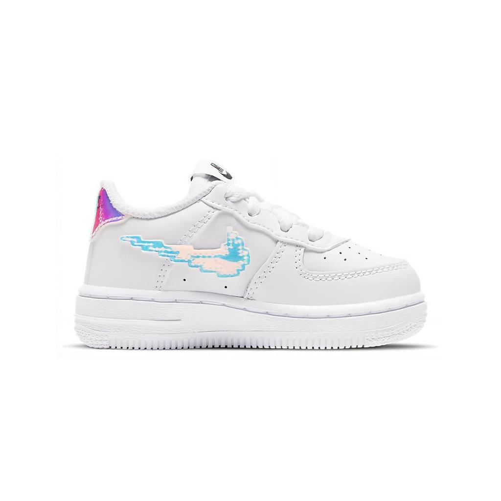 Nike Air Force 1 LV8 Laser Abrasion Resistant Low top Skateboard Shoes White Infant And Toddler CW1582-100