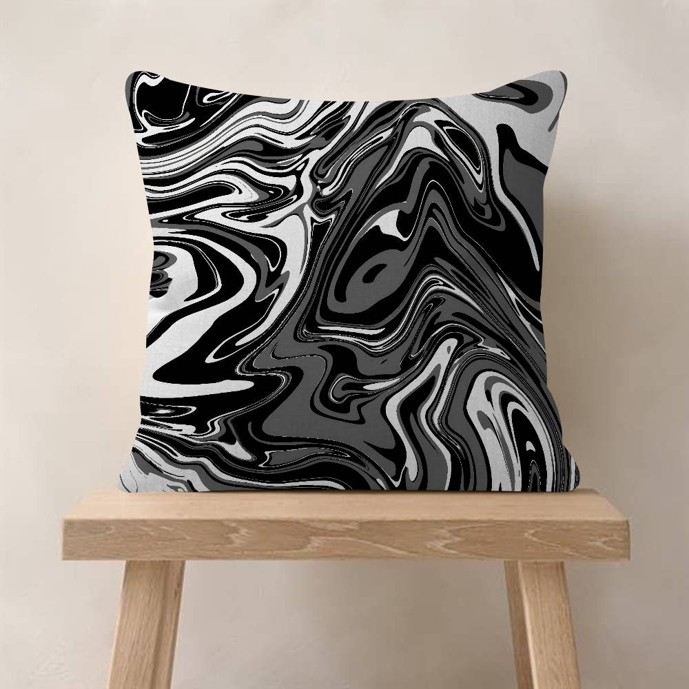 1PC Strata Liquid Pillow Anime Pillow Sofa Bed Head Pillow Cover Cushion Cover Fashion