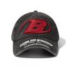 Vintage Korean Style Baseball Cap for Men Women, Embroidered Letter Cotton Color Block, Outdoor Casual Streetwear Fashion Hat