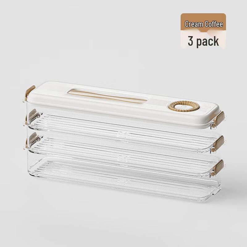 Ru Han Slim Stackable Freezer Storage Box