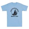 T-shirt da uomo e da donna Prestige Worldwide Boats And Hoes Grafica Divertente Retrò