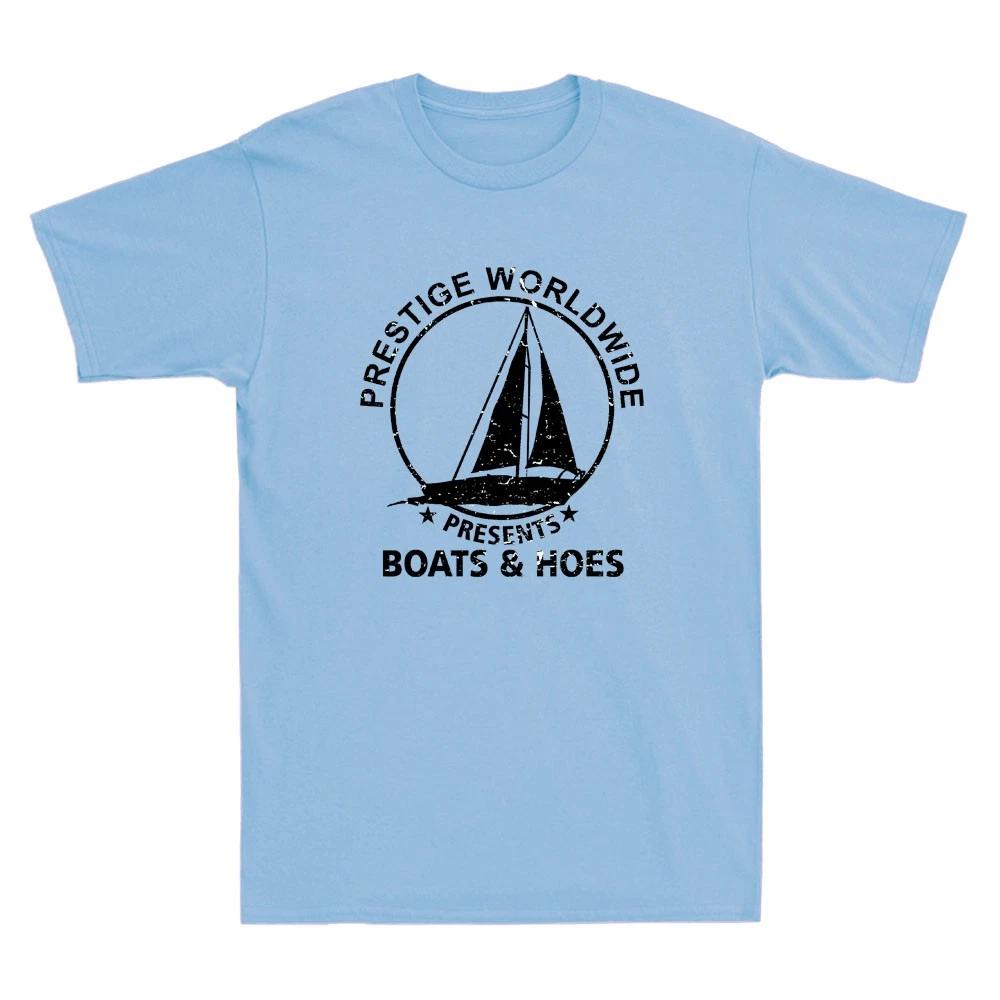 Men s and Women s T-shirts Prestige Worldwide Boats And Hoes Funny Graphic Retro XS