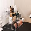 3-layer Transparent Cosmetics Storage Rack, Perfume Display Rack, Multi-function Ladder Display Rack 2026