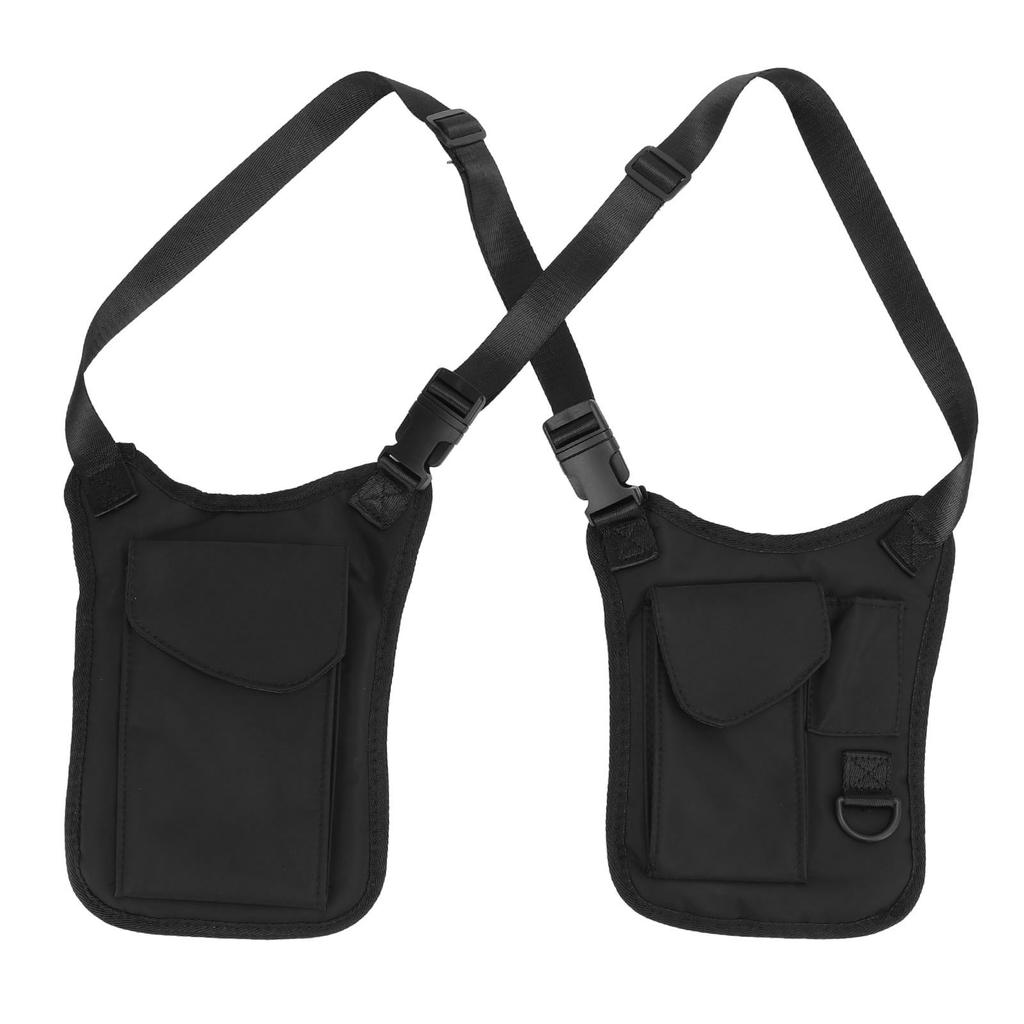 Underarm Shoulder Bag Hidden Anti Theft Adjustable Polyester Armpit Bag for Phone Keys Outdoor