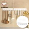 5-Hook Wall Mounted Hooks No Punching Bathroom Multi-Purpose Hooks Kitchen Rack Storage Rack