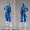 Kaiyodo ART PLA Zookeeper and White Rhino Set, Unpainted and Unassembled Plastic Model Kit AP006
