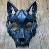 Plastic Cartoon Face Cover Cosplay Face Shield Props for Halloween Decoration and Costume Party Type 3