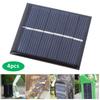 4PCS 3V 168mA Solar Panel DIY Material Outdoor Emergency Charger Portable Power Supply
