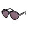 Inger Smoke Oval Ladies Sunglasses Ft1113 01a 59
