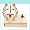 Wooden Diy Earthquake Alarm Model Kids Maker Hands-on Stem Educational Toy