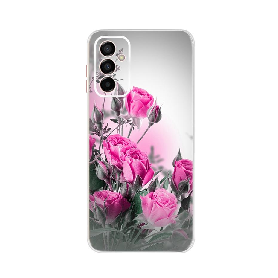 Měkké silikonové pouzdro pro telefon Samsung Galaxy M23 Nárazník Průhledný TPU zadní kryt pro Samsung M23 M 23 5G SM-M236B Fundas