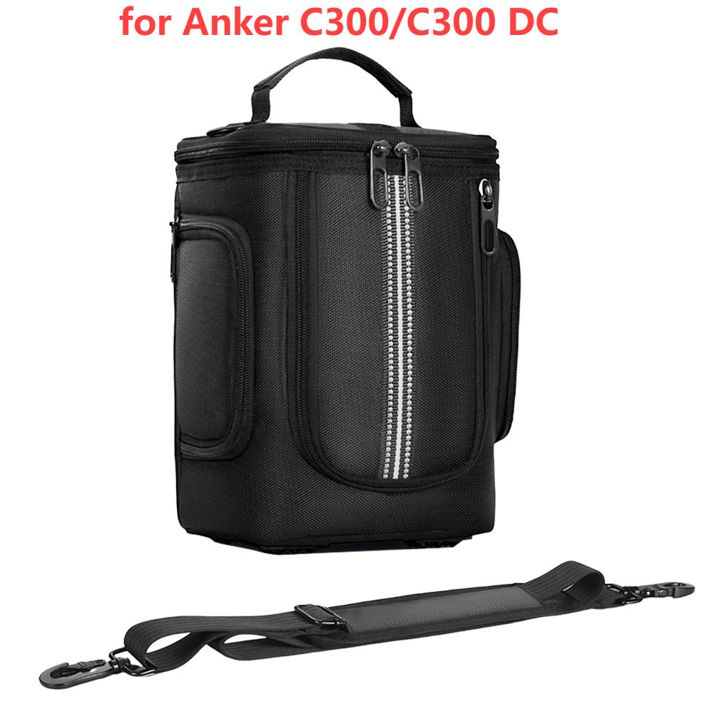 

Сумка для хранения портативной электростанции, противоударная защитная сумка, чехол для переноски с ручкой для Anker SOLIX C1000/521/C300/C300 DC