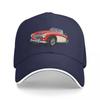 Austin Healey 3000 Mk3 in Tartan Red and white Baseball Cap Thermal Visor Beach Bag Mountaineering Anime Caps For Women Unisex's
