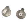 Brushed Metal Stove Ignition and Gas Switch Knob