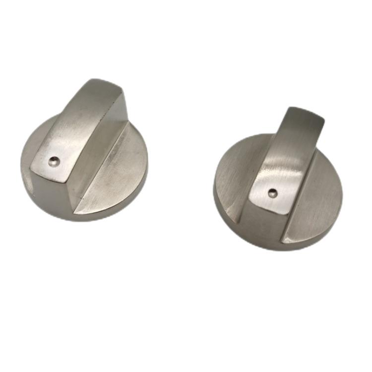 Brushed Metal Stove Ignition and Gas Switch Knob