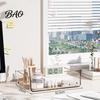 Modern Office Desktop Organizer Large Capacity Desk for Documents Files Letters A4 Paper Book Notes Mail, Compact File Sorter Clear Stackable