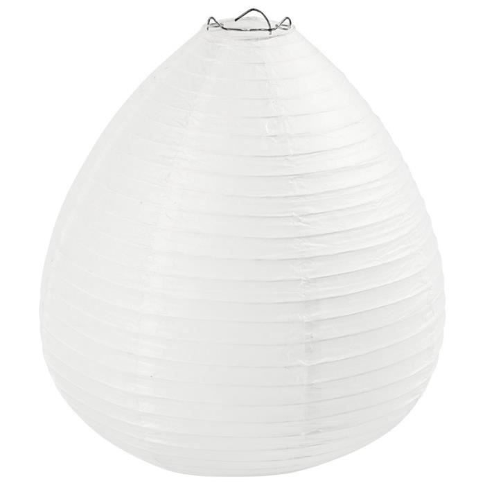 Papírová lucerna - Kapka - 27 x 25 cm - Venkovní dekorace - Smíšená - Asymetrická