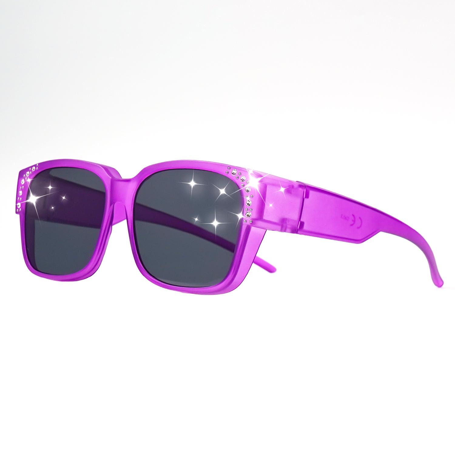 

Модные солнцезащитные очки квадратной формы оверсайз - Декоративные линзы для моды и стиля, Стильные очки, Элегантные очки