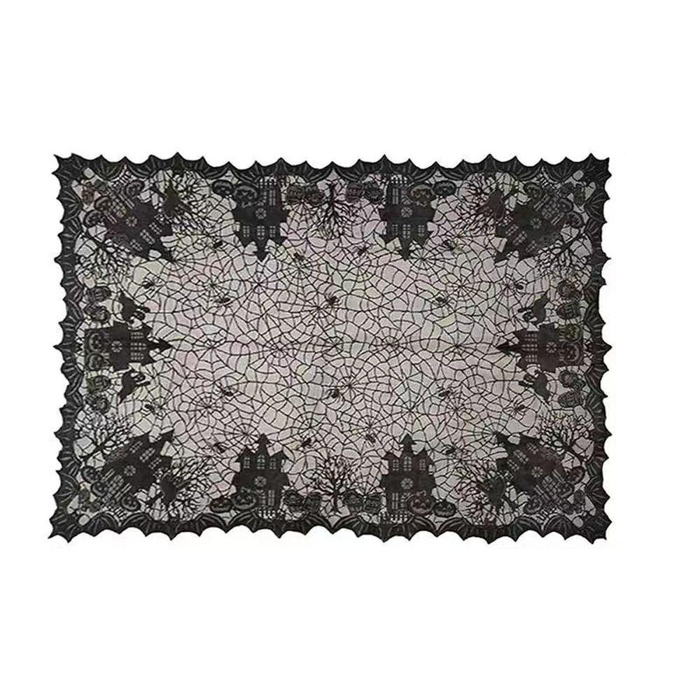 Environmentally Friendly Halloween Lace Tablecloth Disposable Tablecloth  Festival Party