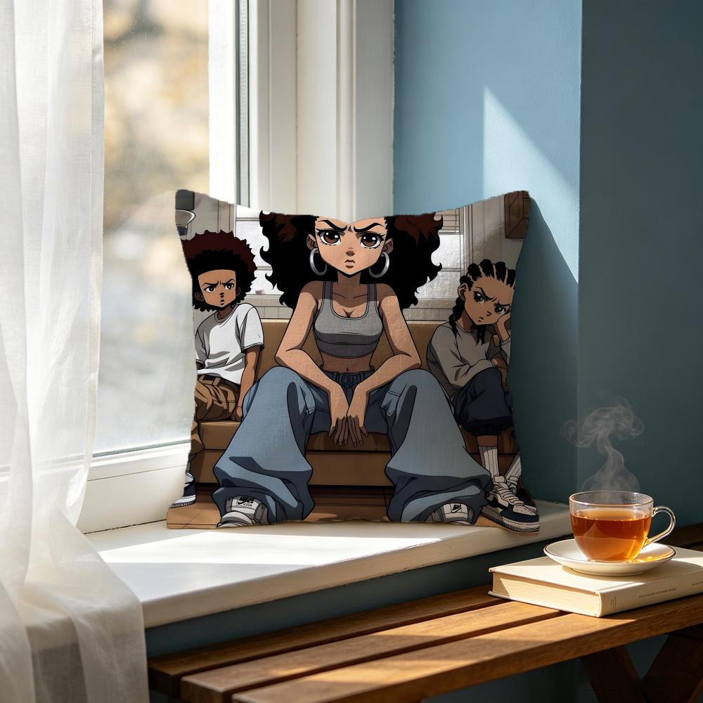 Cartoon TThe Boondocksing Cushion Cover Cushion Cover Set Pcs X X X Pillowcase Decorative Sofa Home Decor