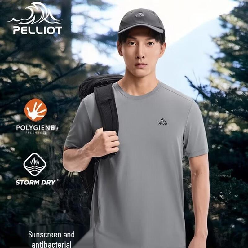 Pelliot Men's Quick-Dry Short-Sleeve T-Shirt