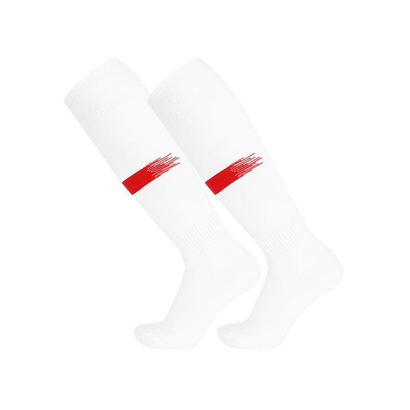 Breathable Striped Football Socks: Spring/Summer, Over-Knee, Sweat-Absorbent, Adult & Kids Training & Casual Wear