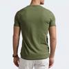 Polo Ralph Lauren Color Block Logo Embroidered Crew Neck Short Sleeve T-Shirt Men Tops Green 710671438-389