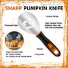 Tavolozza Fine Arts Professional Pumpkin Carving Kit, 26 PCS Heavy Duty Stainless Steel Tools with 9 Knives, Saw & Scoop, Halloween Carving Set with