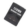 Game Console Memory Card 2 in 1 Plug and Play Stable Memory Card for PS2 Game Console128MB