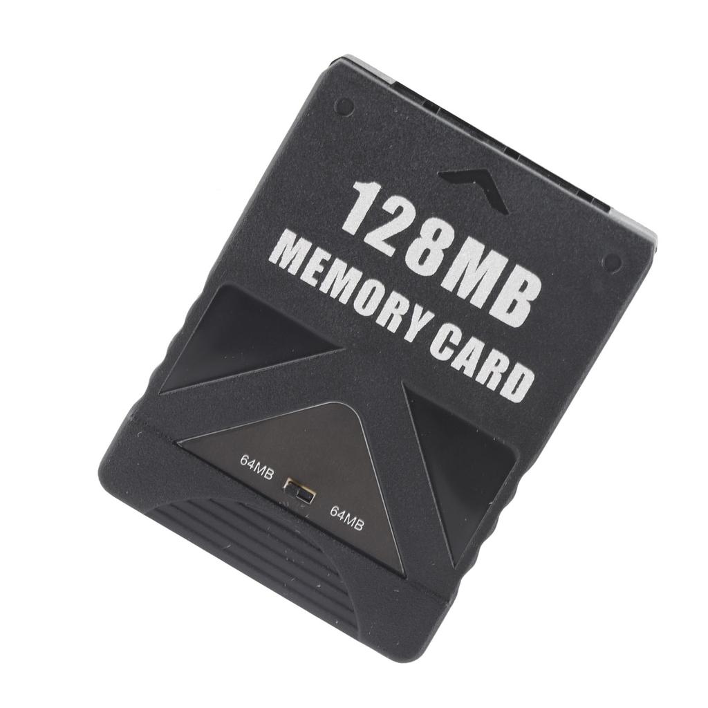 Game Console Memory Card 2 in 1 Plug and Play Stable Memory Card for PS2 Game Console128MB