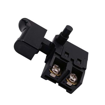 Interruptor de Taladro Tipo 4100 Negro Bloqueo ON SIN Contacto Plástico Autoreposo
