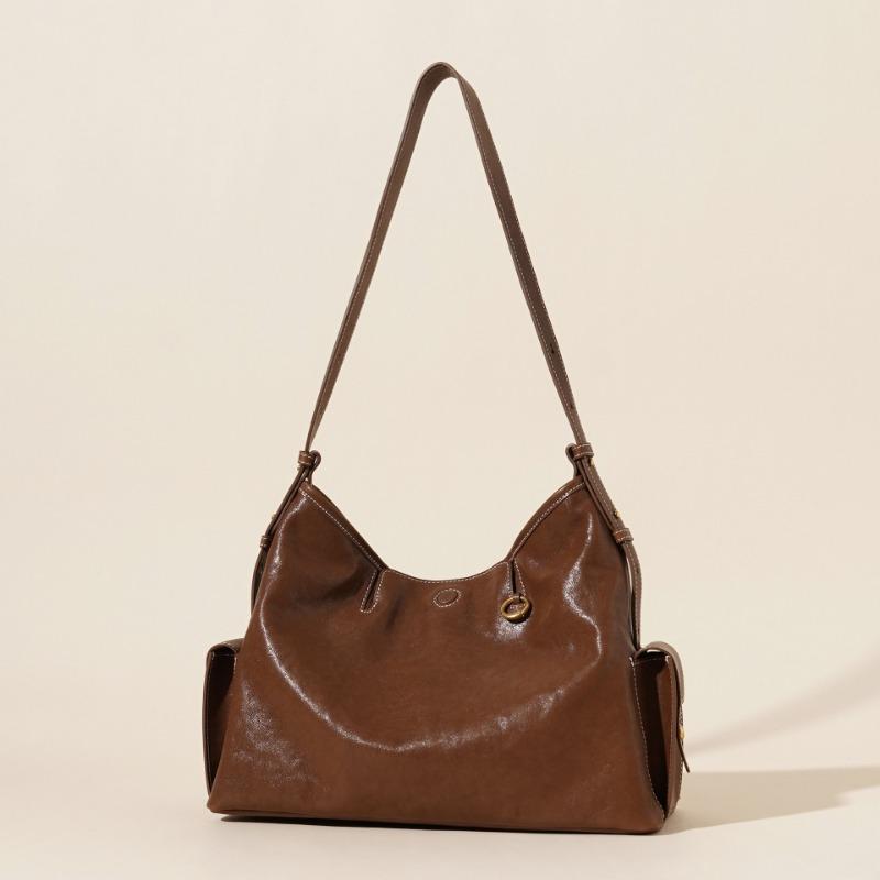 

Large-capacity Genuine Leather Women s Underarm Single-shoulder Crossbody Bag One Size
