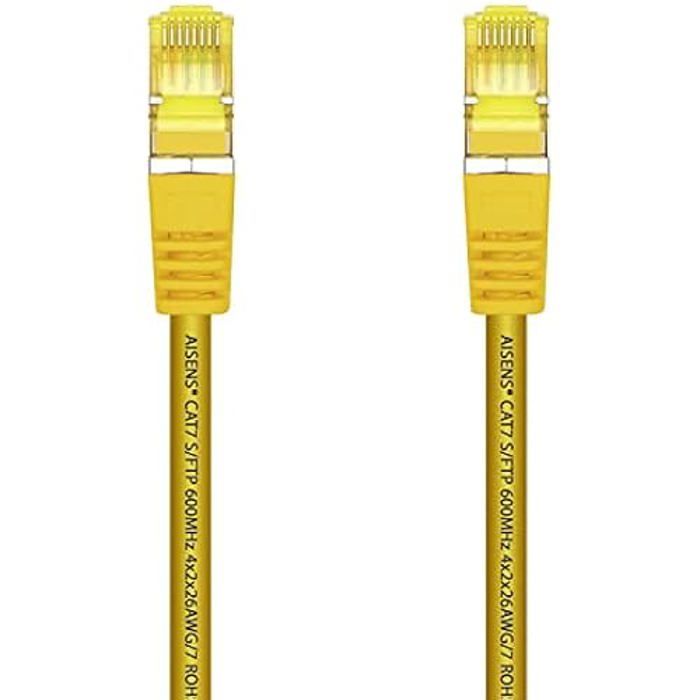 Câble réseau - AISENS - Cat.7 - 50cm - S/FTP - 10 Gbit/s