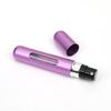 8ml Mini Refillable Travel Perfume Spray Bottle, Bottom-Fill, Round Head, Self-Pump, Portable, In Stock