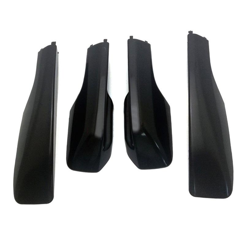 4pcs Black Roof Rack Rail End Cover Shell Replacement For Toyota RAV4 2001 2002 2003 2004 2005 RAV 4 Car Decoration Accessories