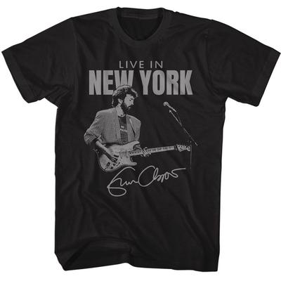 Eric Clapton Signature Monocolor Music T-shirt Tops Tees Men's Women's Unisex