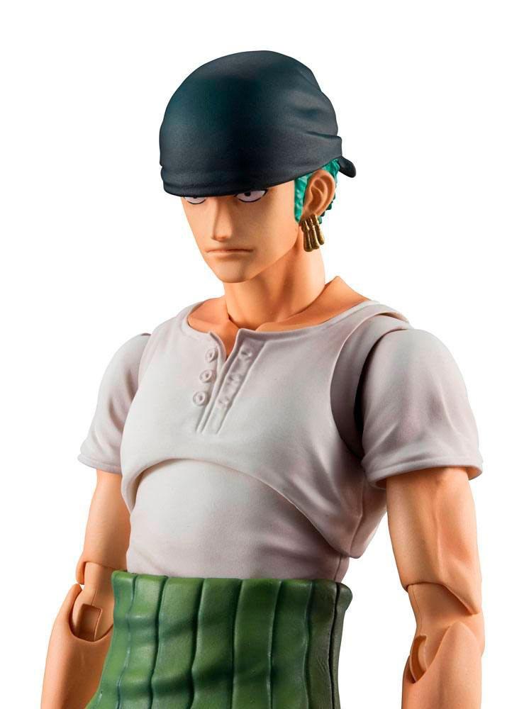 Variable Action Heroes ONE PIECE Roronoa Zoro PAST BLUE Initial 190mm PVC Painted Movable Figure (with Bonus) Approx.