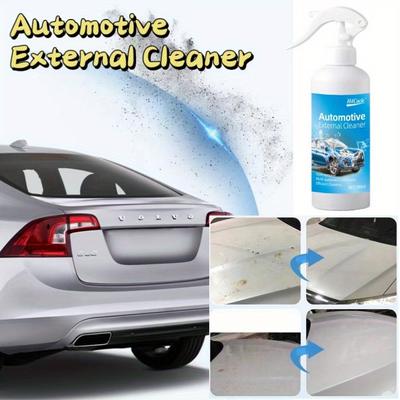 Automotive External Cleaner Car Exterior Remover Shellac Gum Resin Asphalt Bird Droppings Paint Strong Removal Dissolve Stains Protect Car Paint