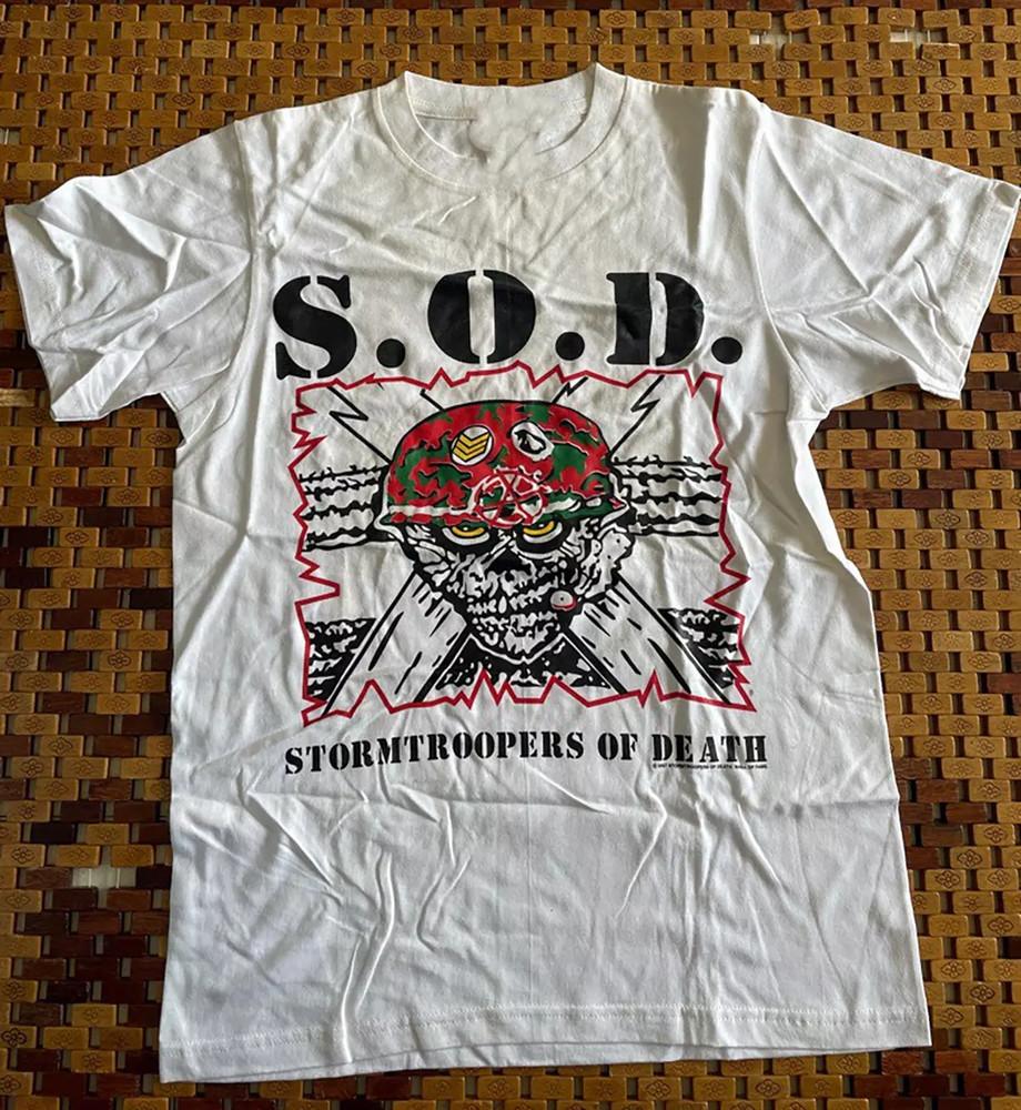S.O.D. Stormtroopers Of Death Band All Size S to 5XL  CG2442 Unisex T-Shirt S