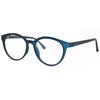 Full Rim Round Blue Smartbuy Collection Ultimo Cp140d Fashion Unisex Eyeglasses