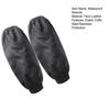 1 Pair Waterproof Arm Sleeves Oil-Proof Imitation Leather Arm Sleeves with Elastic Cuffs Long Protective Covers for Kitchen Labor Industrial Work