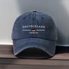Fashion Printed Baseball Cap Vintage Dad Hat Featuring German Geometric Patterns Perfect for Outdoor Leisure
