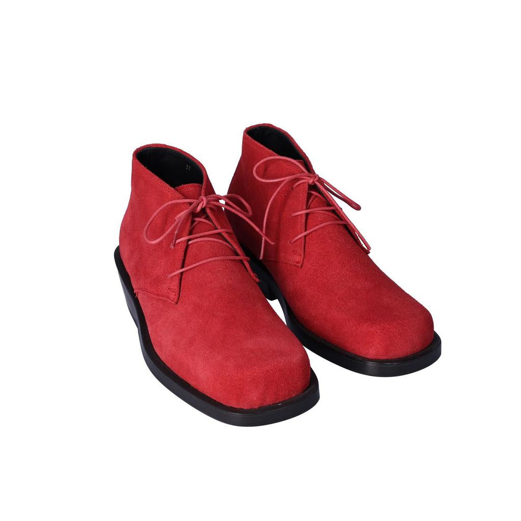 Nuosmiq Basa Chukka Boots Red Italy Sprit