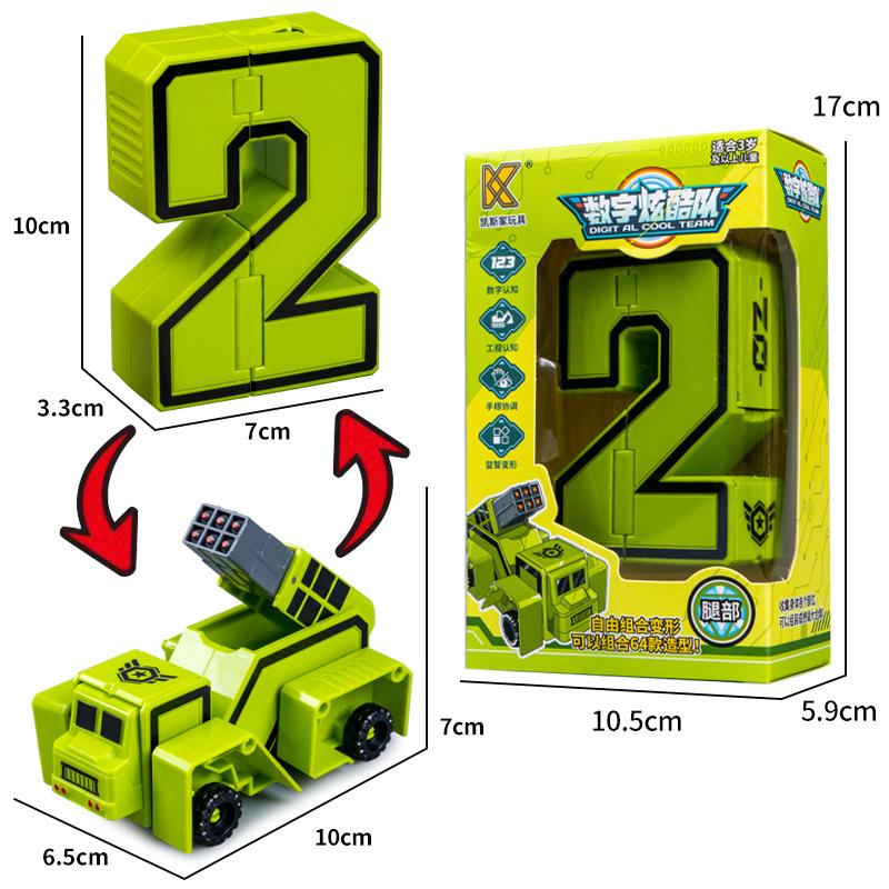 

Развивающие игрушки 0-9 Цифровые Морфинговые Игрушки Раннее Образование Цифры Мальчики Собранные Подарки