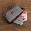 Men’s Leather & Canvas Multi-Style Waist Bag with Phone Holder