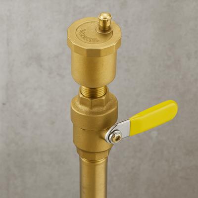 Brass Material Automatic Exhaust Release Valve Automatic Operation Standard Male Thread Air Vent Valve Distributor Manifold